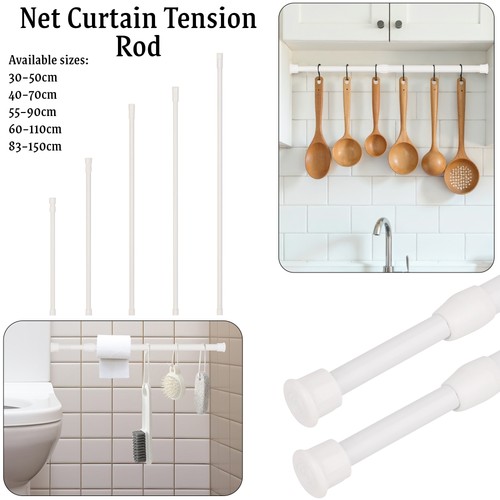 Verstellbare gardinenstange - 2x,