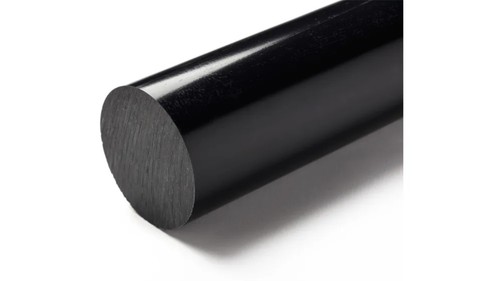 Rundstab nylon schwarz - nylon, (pa6)